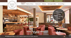 Desktop Screenshot of hotelzurpost.it